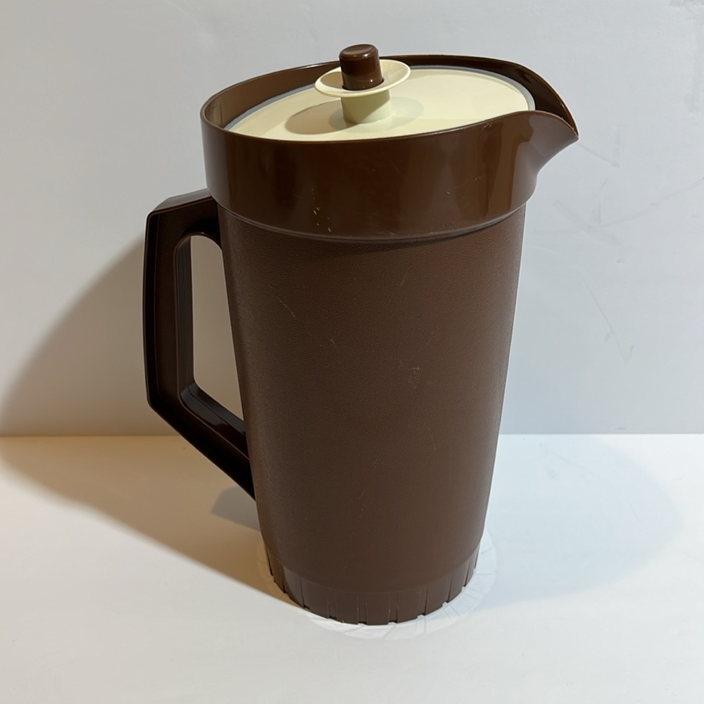 Vintage Tupperware Brown Lot - Picture 2 of 12